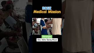 Medical Mission  Sto Nin̈o Tanay Rizal  MCGI Cares  PNP Rizal [upl. by Irina]