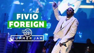 Fivio Foreign FULL HOT 97 Summer Jam Performance ft Queen Naija Sleepy Hollow amp Lil TJay  SUPERCUT [upl. by Paddy]