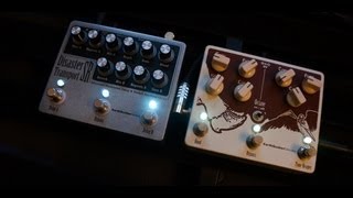 Earthquaker Devices Disaster Transport SR amp Hoofreaper [upl. by Adnhoj]