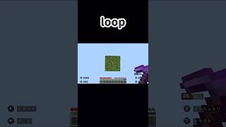 loopminecraftshorts minecraft loopマイクラ [upl. by Gore]