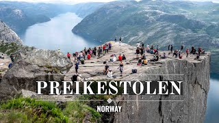 Preikestolen Pulpit Rock  Norway Road Trip Highlights [upl. by Traci]