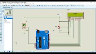 Temperatura con Arduino  Entradas analógicas y pantalla LCD [upl. by Airretal]