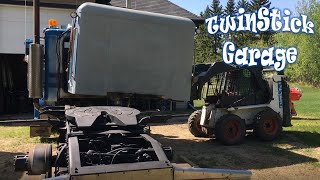 Peterbilt 359 Restoration Ep12 Sleeper Removal [upl. by Harbert333]