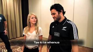 TSN SportsCentre Haka with the Maori All Blacks amp Toronto Argonauts [upl. by Amick]