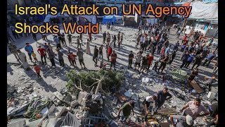 FN Israels Push to Shut Down UN Relief Agency After School Bombing [upl. by Atteyram245]