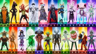 ALL SEASON 9 MASKED SINGER REVEALS 2023 [upl. by Healion845]