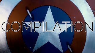 Captain America Shield Throwing and Catching Compilation IMAXOpen Matte HD [upl. by Dwane]