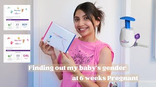 Sneak Peek Gender Early DNA Test At 6 Weeks Pregnant  Step By Step  Gender Results [upl. by Imre]