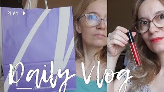 DAILY VLOG citesc comentarii negative incerc un gloss IMAR si unboxing Marionnaud [upl. by Eltsyrk449]