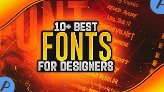 Best 10 Fonts Pack For Designers 2023  Android  Pc  Free Download [upl. by Brooking]