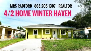 NEW HOME 42 OPEN HOUSE  Winter Haven Florida  Mrs Radford the REALTOR Yes 💥 [upl. by Asiled]