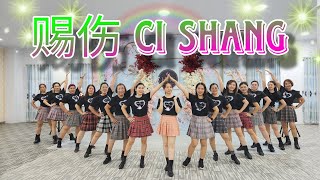 赐伤 Ci Shang Line Dance Choreographer  Sugeng INAampRita INA  Oktober 2024 [upl. by Naujek]