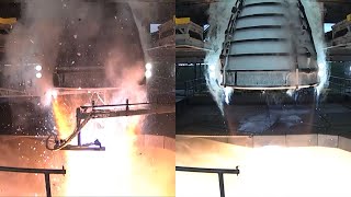 SLS RS25 Engine Test 15 December 2021 [upl. by Aynotal]