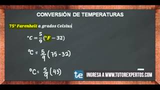 Conversion de Temperaturas No 1 [upl. by Codee]