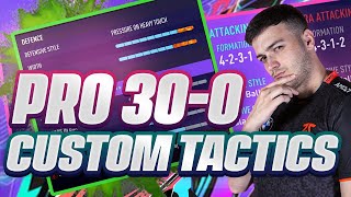 MY FIFA 21 300 PRO CUSTOM TACTICS  PLAYER INSTRUCTIONS THIS GOT ME TOP 100 WITH A 500K TEAM [upl. by Rese37]