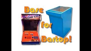 Building a base for RetroPie BarTop Arcade cabinet [upl. by Ellenet]