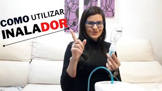 COMO UTILIZAR NEBULIZADOR EM BEBÃŠ O JEITO CERTO DE USAR INALADOR EM CRIANÃ‡A [upl. by Otipaga]