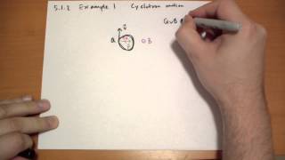 512 Example 1 Cyclotron Motion [upl. by Charlene807]