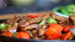 Lamb Sizzling and Bok Choy Stir Fry with oyster sauce amp garlic oil like Chinese restaurant style [upl. by Ordnas]