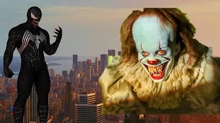 Venom Topher Grace vs Pennywise [upl. by Alemak]