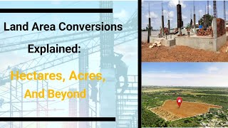 Land Area Conversions Explained Hectares Acres and Beyond [upl. by Ewnihc]