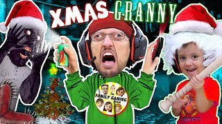 GRANNY the GRINCH IRL🍏 Shes Mean on CHRISTMAS 2 so we Pepper Sprayed Her FGTEEV GameplaySkit [upl. by Paxon]