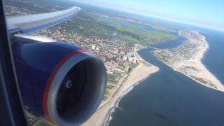 FULL POWER GO AROUND Aeroflot 77W Go Around  Aborted Landing  Missed Approach at New York JFK [upl. by Kresic]