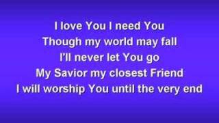 Jesus Lover of My Soul worship video w lyrics [upl. by Annirac]