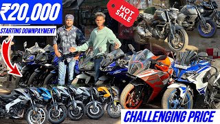 🔥₹20हजार में sports🔥collection mumbai cheapest second hand sports bike in india second hand bikes [upl. by Ecirb49]