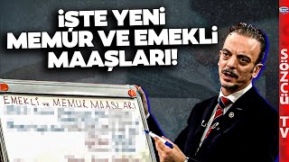 Memur ve Emekli Zam Oranı Netleşti SGK Uzmanı Yeni Maaşları Hesaplayarak Anlattı [upl. by Damales]