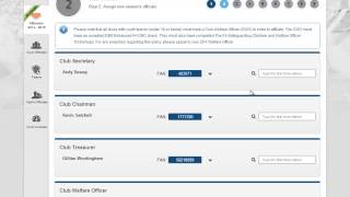 A Guide to Club Affiliation using Whole Game System [upl. by Madge]