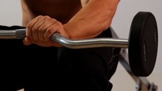 How to Do a Barbell Forearm Extension  Arm Workout [upl. by Ettennaej36]