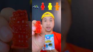 Makan Gummy Robot🤖 asmr mukbang makansesuaiemoji videomakan robot gummy [upl. by Yecac]