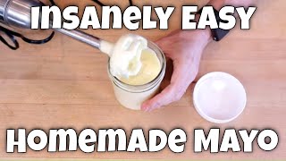 Homemade Mayo  2 Recipes 2 Methods Infinite Possibilities [upl. by Hallvard]