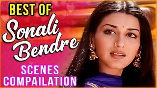 Best Of Sonali Bendre  Birthday Special Scenes From Telugu Movie PremanuraagamHum Saath Saath Hain [upl. by Oirottiv]