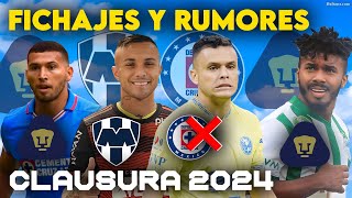 ✅🔥¡JUAN ESCOBAR A PUMAS ÉVERTON SOUSA A RAYADOS ¡FICHAJES Y RUMORES 2024 LIGA MX CABECITA SE QUEDA [upl. by Santoro]