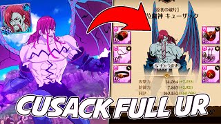 😈CUSACK FORMA DEMONIO😈 con EQUIPAMIENTO FULL UR ATQCRIT  7DS Grand Cross [upl. by Akirderf]