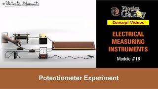 Class 12 Physics  Electrical Measurements  16 Potentiometer Experiment  by Ashish Arora [upl. by Otilesoj]