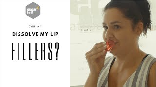 How to dissolve dermal fillers using hyaluronidase We explore lip fillers being dissolved [upl. by Crain]