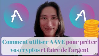 Comment utiliser AAVE pour prêter une crypto monnaie et générer des intérêts  faire de l’argent 💰🪙 [upl. by Sol]