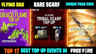 Top 17 Best Top Up Events In Free Fire 🤣 para SAMSUNGA3A6A7J2J5J7S5S6S7S9A10A20A30A50 [upl. by Ennayllek362]