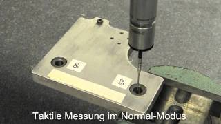 TaktileMessung mit Mitutoyo Koordinatenmessmaschine KMG Crysta Apex C 9166 [upl. by Reppiks915]