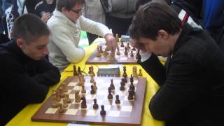 chess blitz Dubov Karjakin best game [upl. by Adihaj]