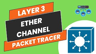 Configure Etherchannel Cisco Packet Tracer 🔥✨ [upl. by Sarazen]