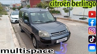 لبيع ستروين برلانغو موديل 2008 منطاج فرنسا سيارة روعة citroënberlingomultispace [upl. by Roid]