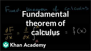 Fundamental theorem of calculus Part 1  AP Calculus AB  Khan Academy [upl. by Tymothy567]