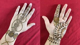 Very beautiful stylish mehndi design  easy amp simple mehndi design  mehndi design  mehndi [upl. by Adikram456]