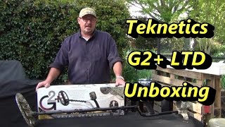 Metal Detector Review Unboxing the Teknetics G2 LTD [upl. by Karrie624]