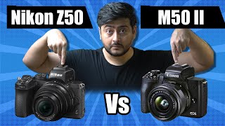 Nikon Z50 vs Canon M50 Mark II Most Detailed Video on YouTube [upl. by Adanama]