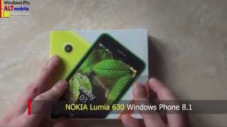 Распаковка NOKIA Lumia 630  UNBOXING Review [upl. by Borroff]